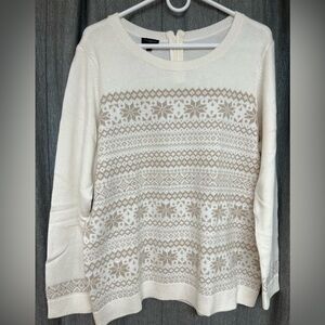 New Talbots Plus 1X Sweater